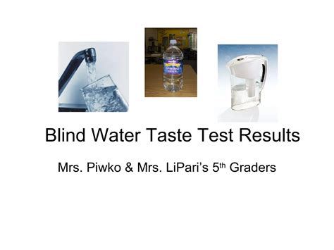 the bottled water taste test|blind water taste test results.